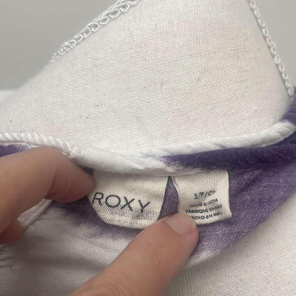 ROXY Tie Dyed Beach Cover-up, Size small - Picture 5 of 5